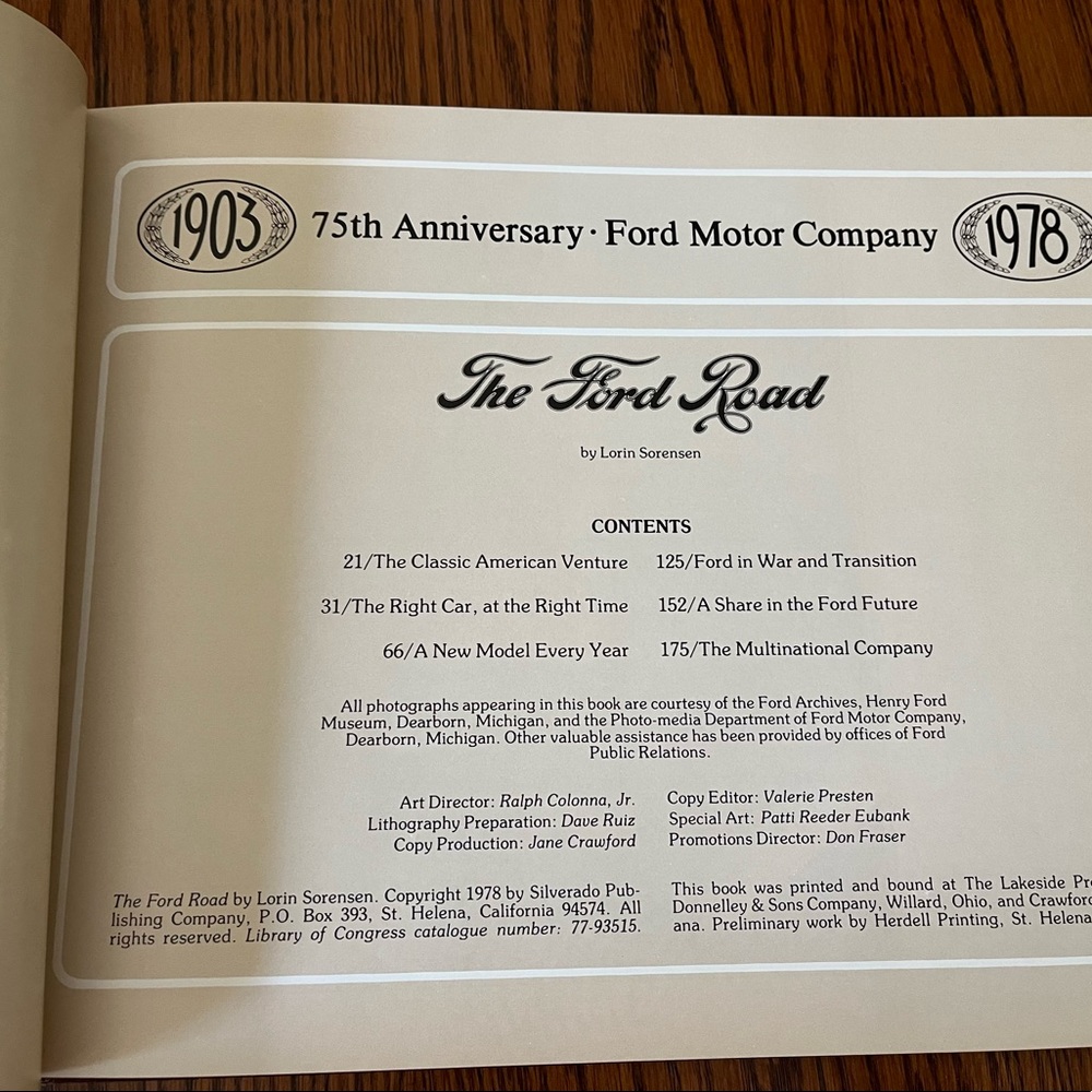 Ford Book - Picture 3 of 7